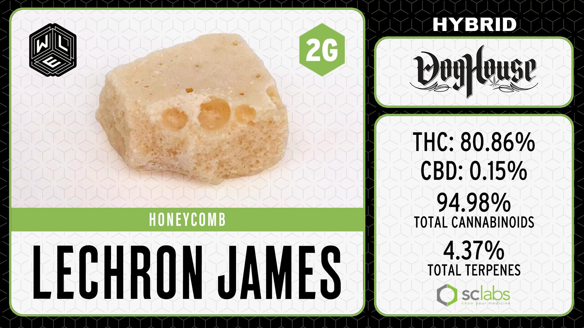 White Label Extracts - WLE | Lechron James | Honeycomb (2g) Hybrid - 1