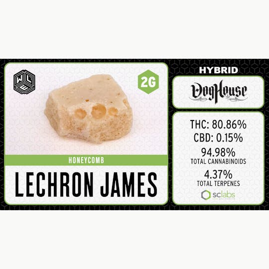 White Label Extracts - WLE | Lechron James | Honeycomb (2g) Hybrid - 1