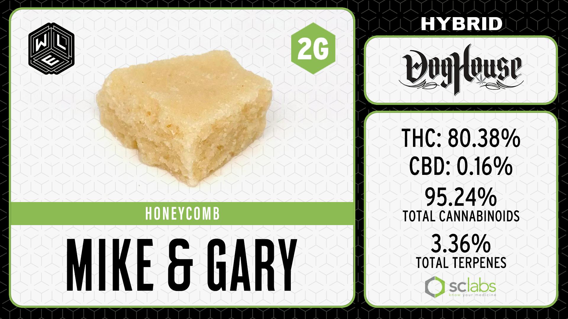 White Label Extracts - WLE | Mike & Gary | Honeycomb (2g) Hybrid - 1