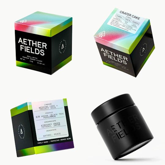 AETHER FIELDS - CRATER CAKE // PREMIUM INDOOR BIGS - 3.5g - 1