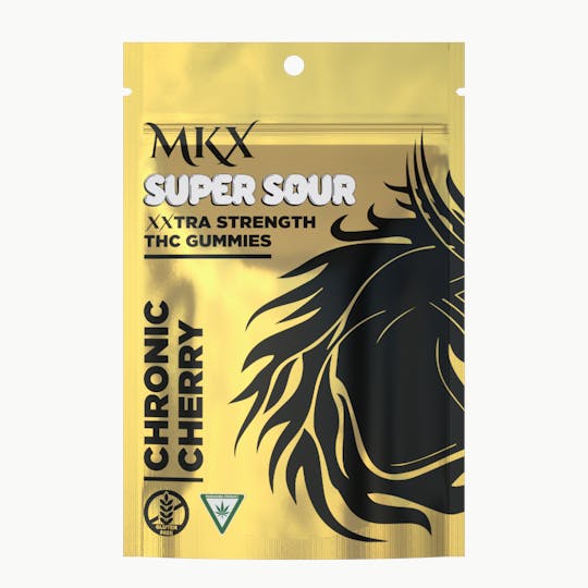MKX Oil Co - MKX - 200mg SUPER SOUR Gummies - Cherry - 1