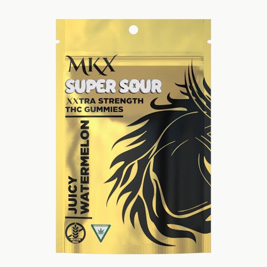 MKX Oil Co - MKX - 200mg SUPER SOUR Gummies - Watermelon - 1