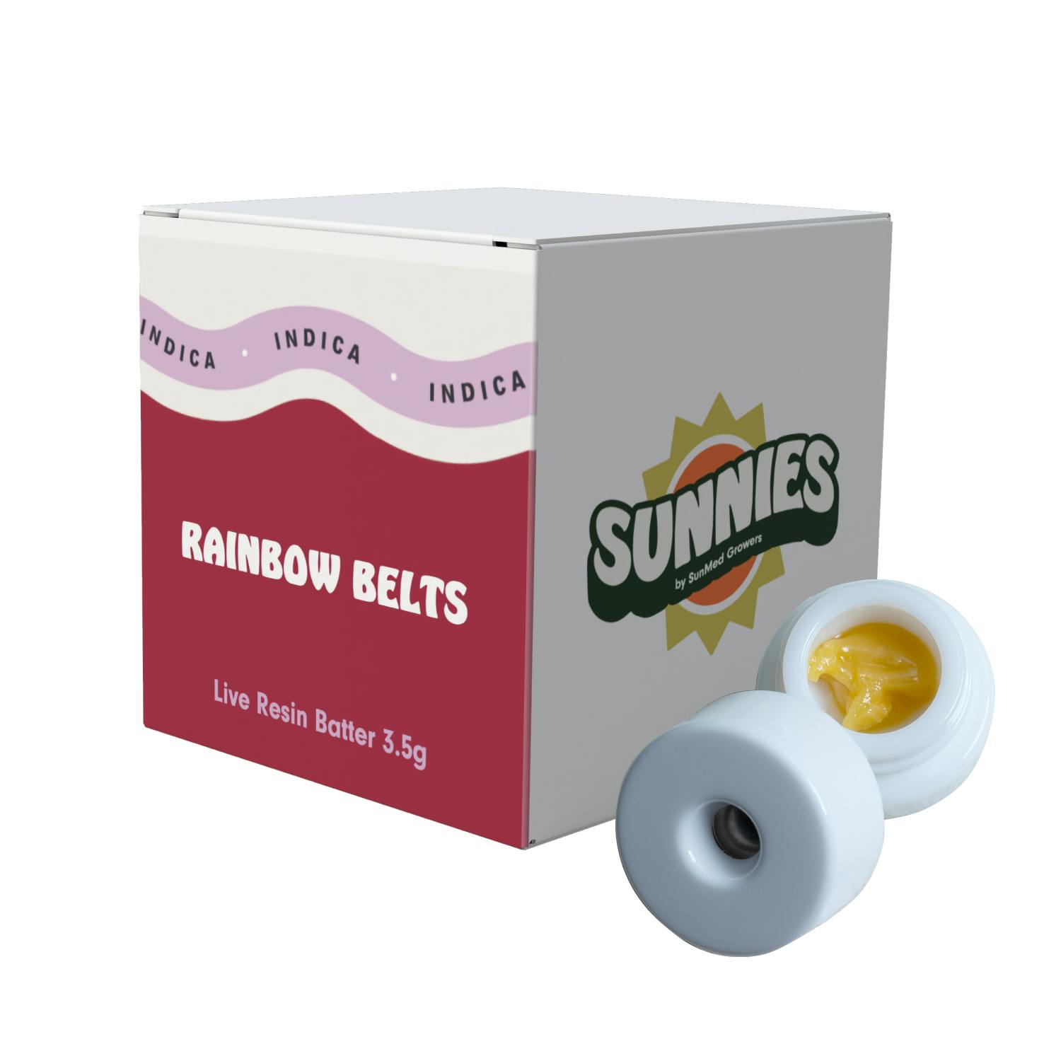 SunMed Growers - Rainbow Belts Live Resin Batter 3.5g - 1