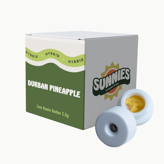 SunMed Growers - Durban Pineapple Live Resin Batter 3.5g - 1