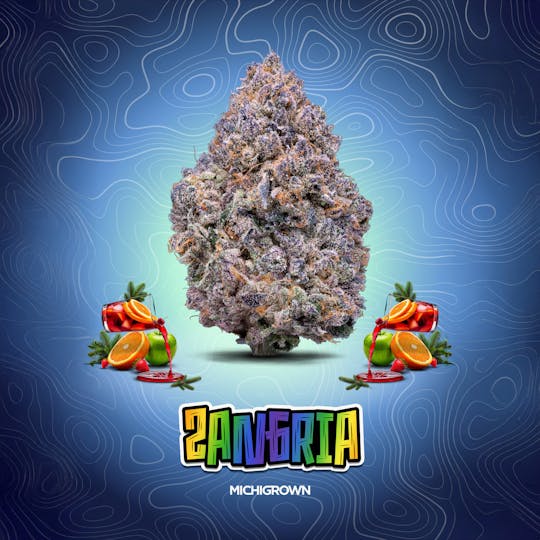 MICHIGROWN - Zangria - 3.5 Grams Premium Flower - Jar - 1