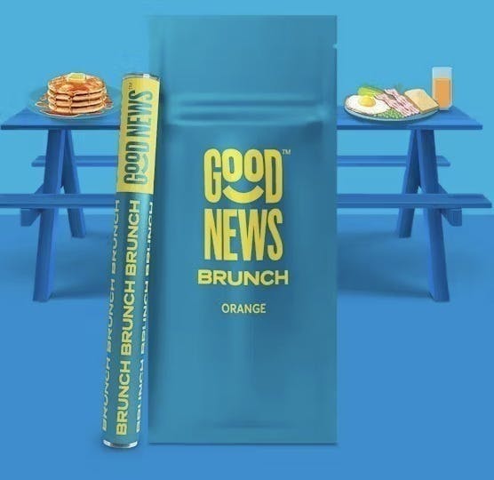 Good News - Good News | Brunch Orange | Disposable | 1g - 1