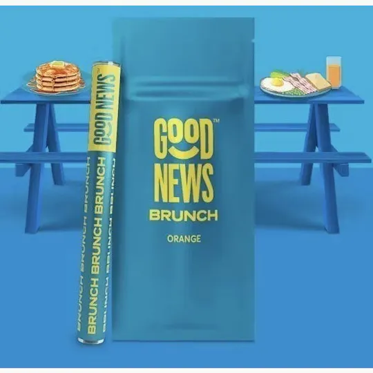 Good News - Good News | Brunch Orange | Disposable | 1g - 1