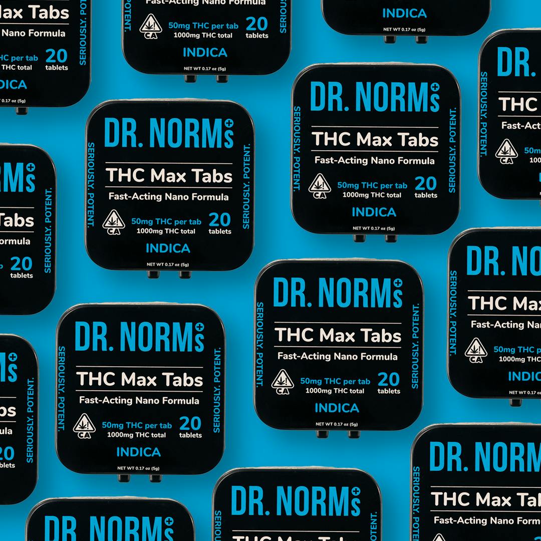 Dr. Norm's - THC Indica MAX Tablets - 1