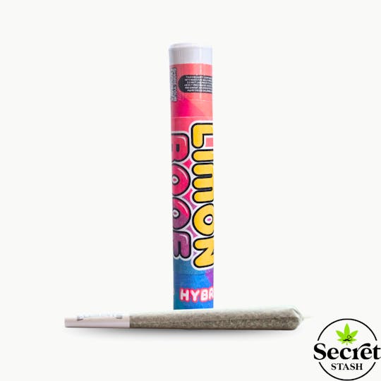 Secret Stash - Secret Stash | Full Bud Pre Roll | Limon Boof | 1.2g - 1