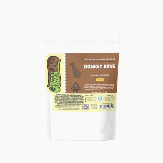Greenline - Donkey Kong - 1/2 oz - Indoor - Sativa - 14g - 1