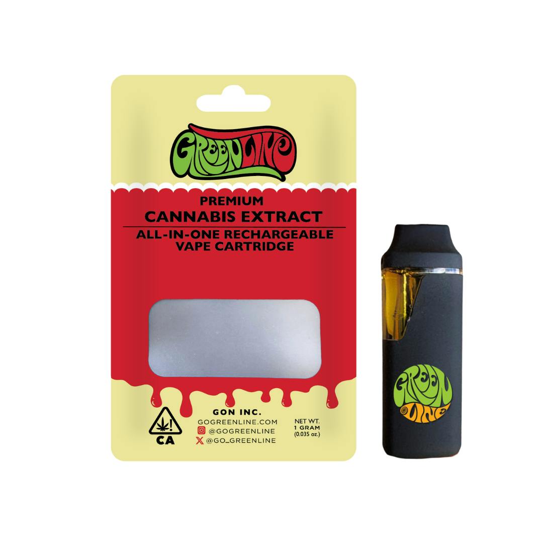 Greenline - Watermelon Z - AIO (All-In-One) Vape - Indica Hybrid - 1g - 1