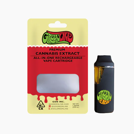 Greenline - Watermelon Z - AIO (All-In-One) Vape - Indica Hybrid - 1g - 1