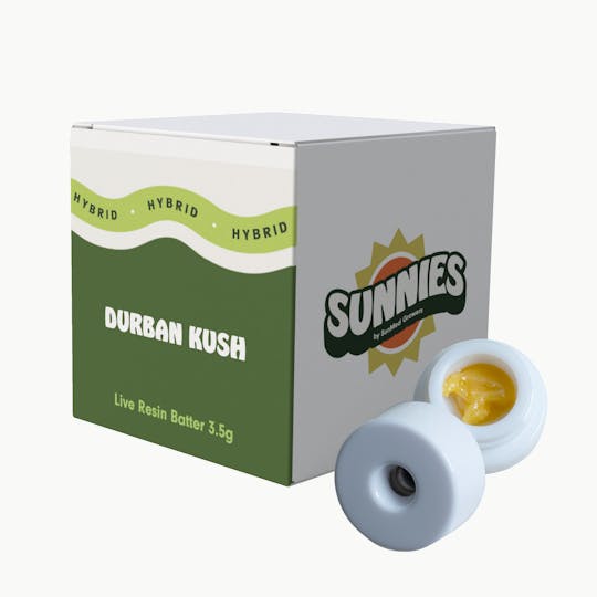 SunMed Growers - Durban Kush Live Resin Batter 3.5g - 1