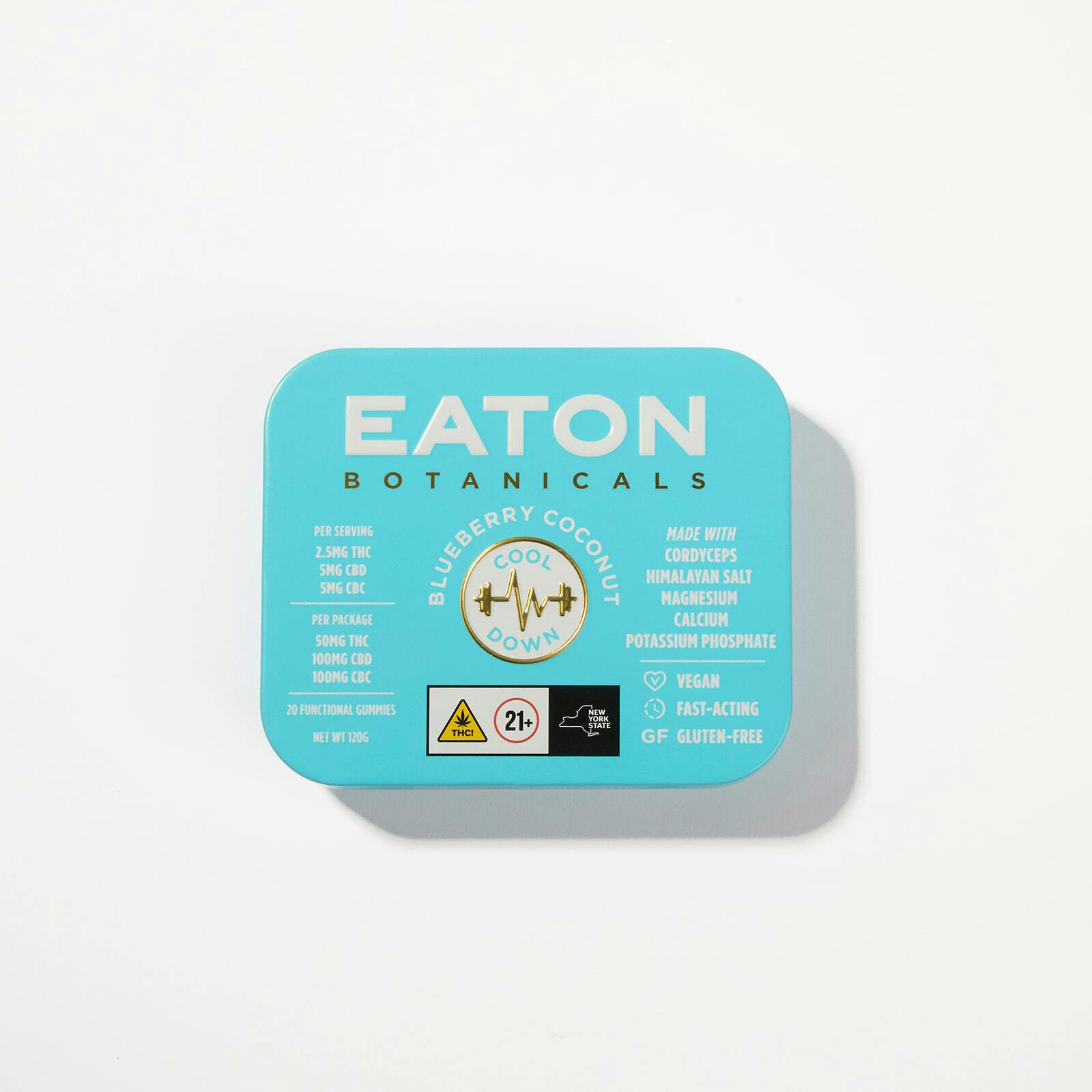 Eaton Botanicals - Cool Down | Blueberry Coconut - 1
