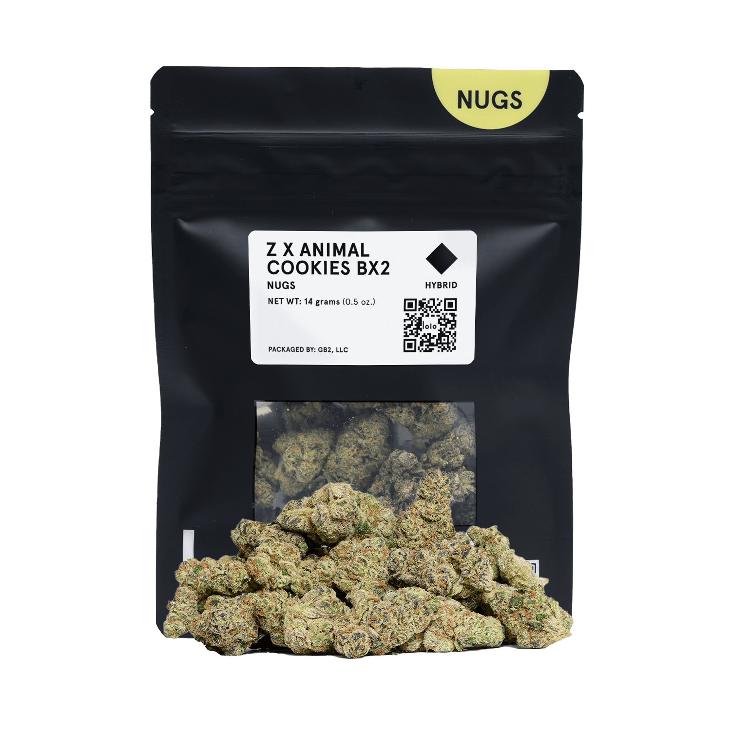 lolo - lolo | Z + Animal Cookies B+2 | Indoor Nugs | 14g - 1