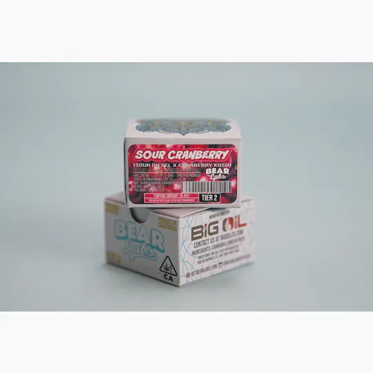 Bear Labs - BEAR Labs - Sour Cranberry - Live Resin Budder Tier 2 - 1