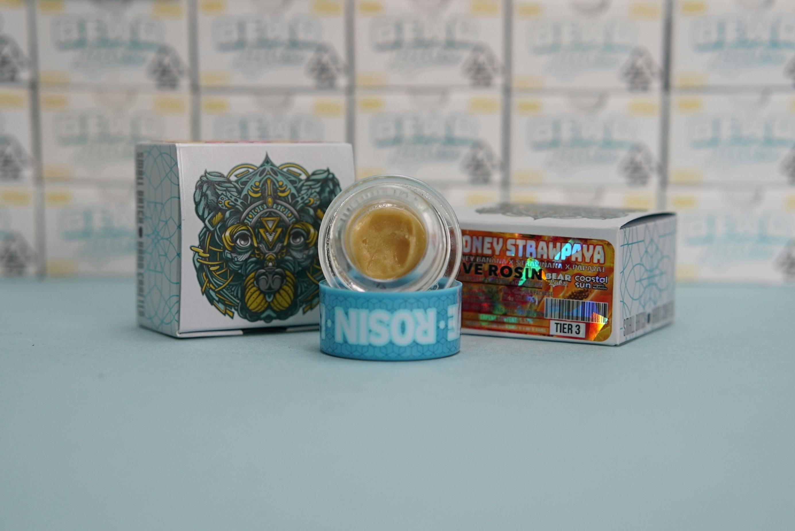 Bear Labs - BEAR Labs - Honey Strawpaya - Rosin Tier 3 - 1