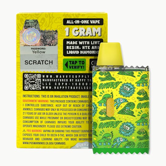 Wavvy - Vape - APPLE FRITTER - 1G - All-In-One - 1