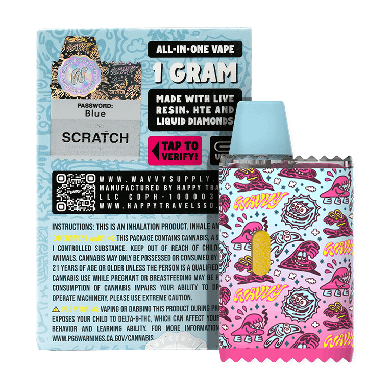 Wavvy - Vape - GELATO - 1G - All-In-One - 1