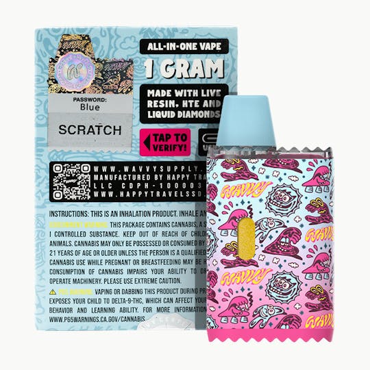 Wavvy - Vape - GELATO - 1G - All-In-One - 1