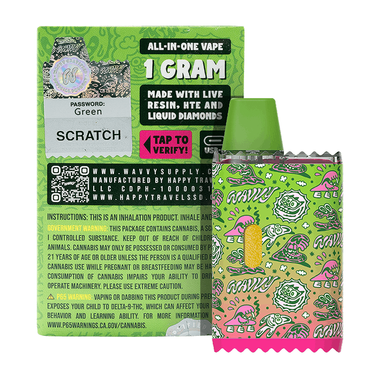 Wavvy - Vape - DONNY BURGER - 1G - All-In-One - 1