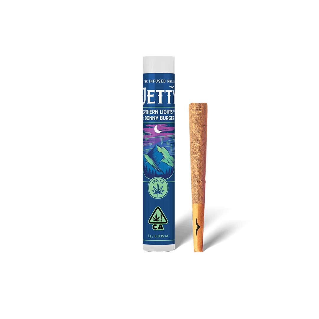 Jetty Extracts - Northern Lights #5 x Donny Burger | Infused Joint | 1g - 1