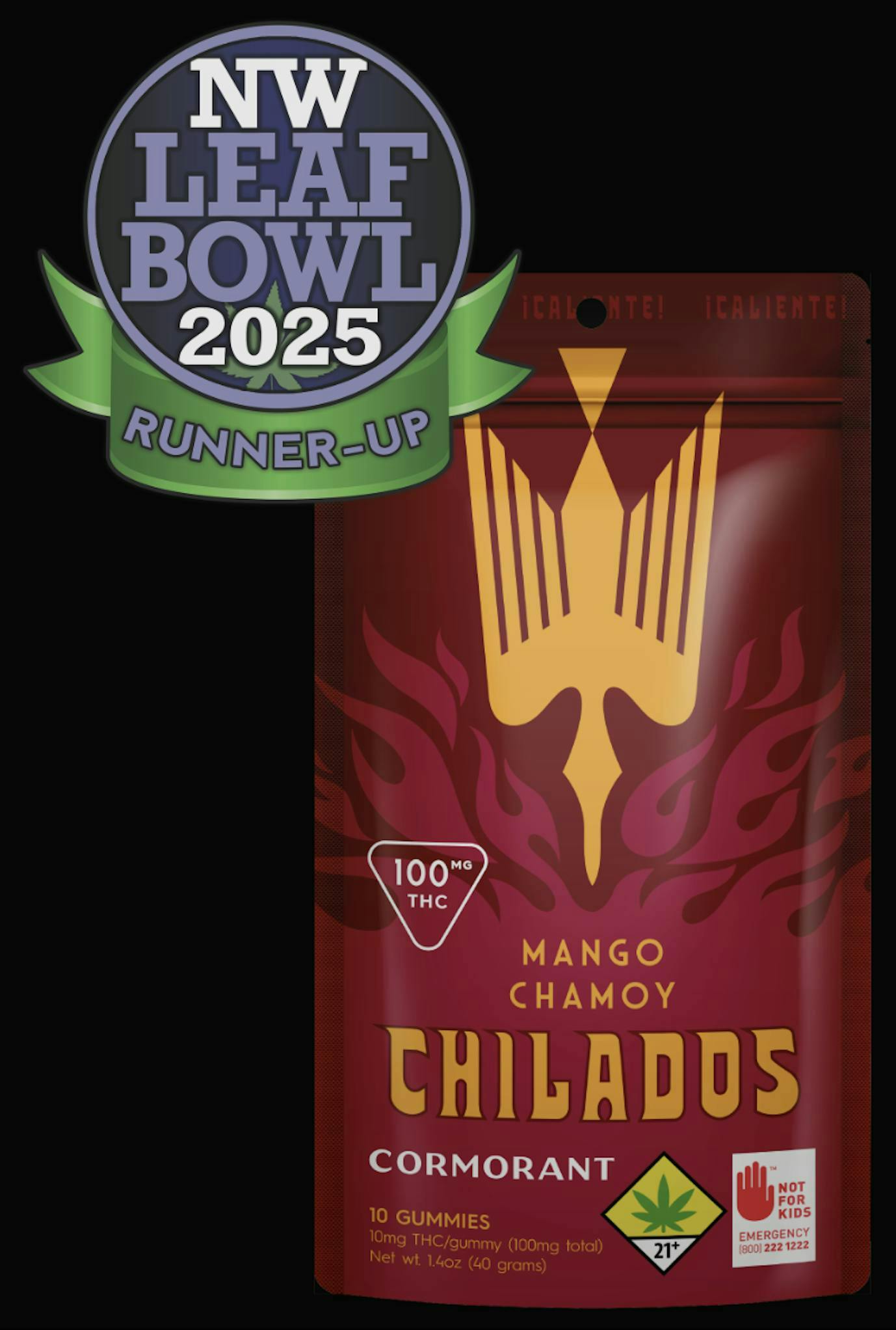Cormorant - Mango Chamoy Chilados Gummies (10pk, 100mg) - 1