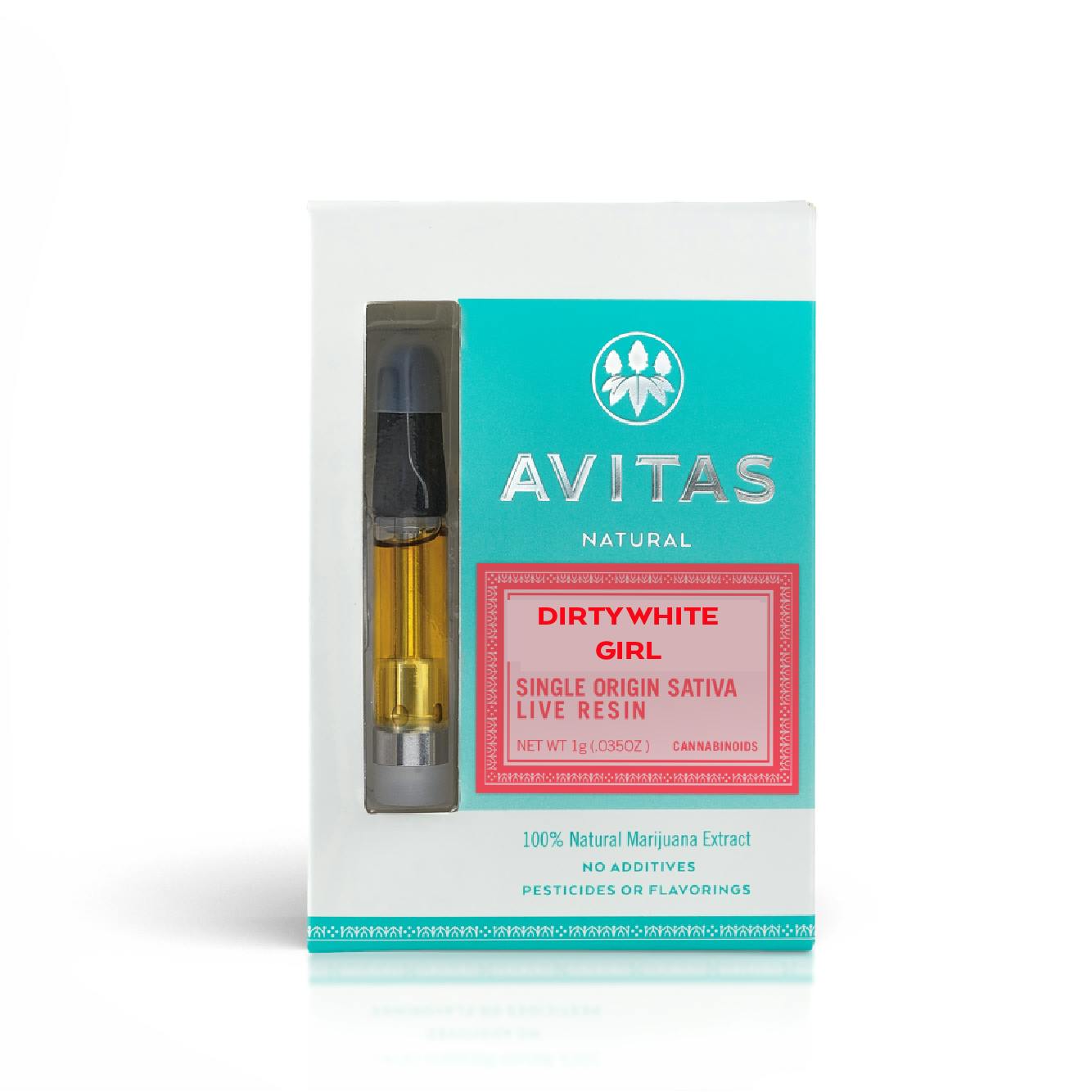 Avitas - Dirty White Girl Live Resin Cartridge 1g - 1