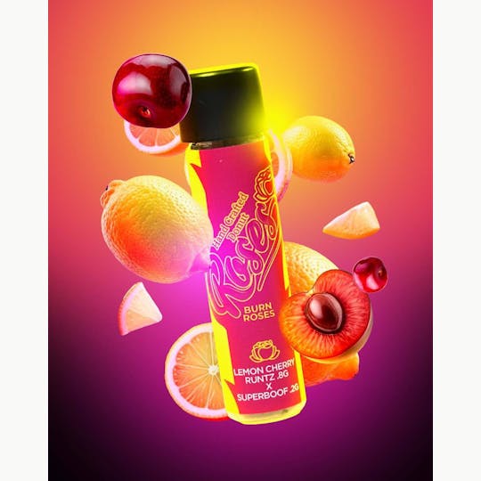 Roses - LIVE ROSIN DONUT 1G | Lemon Cherry Runtz .8G x Papaya .2G - 1