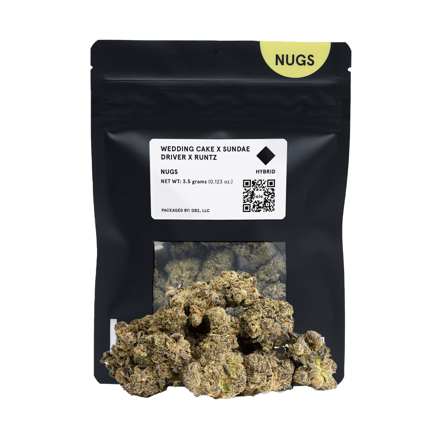 lolo - lolo | Wedding Cake + Sundae Driver + Runtz | Indoor Nugs | 14g - 1