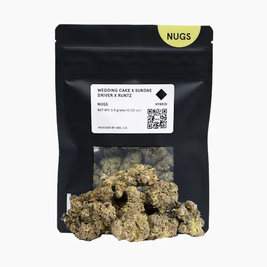 lolo - lolo | Wedding Cake + Sundae Driver + Runtz | Indoor Nugs | 14g - 1