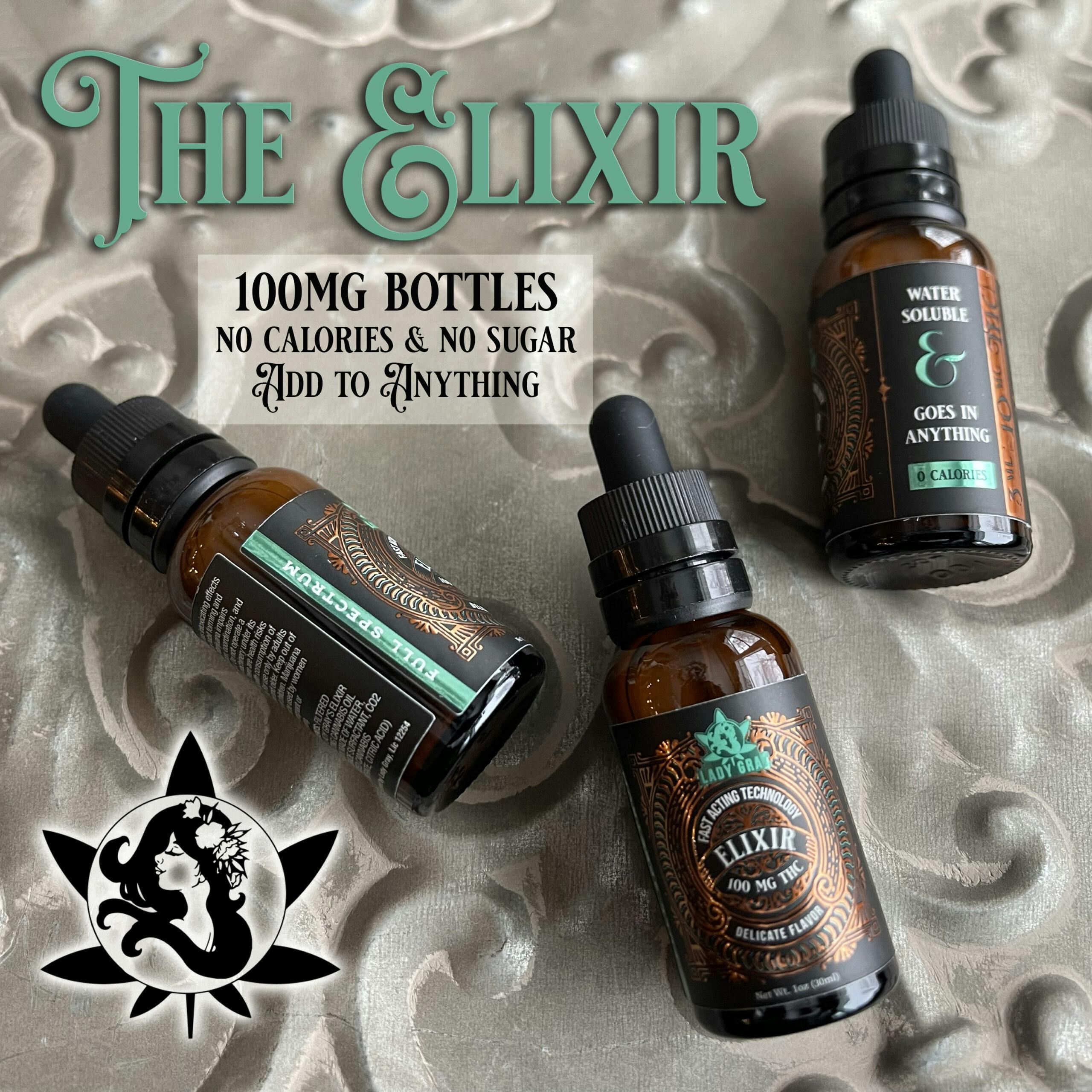 Lady Gray Gourmet Medibles - Lady Gray - Drinkables - Elixir Drink Additive 25mg - 1