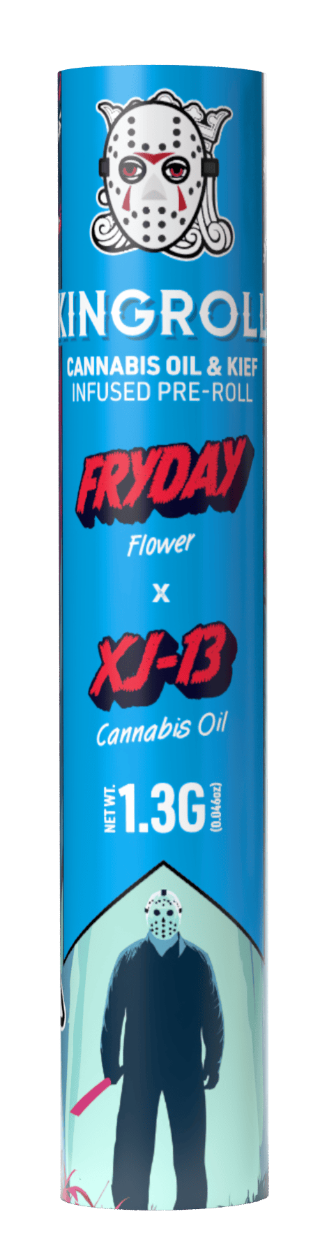 Kingroll - Kingroll Halloween | Fryday x XJ-13 | Infused Joint | 1.3g - 1