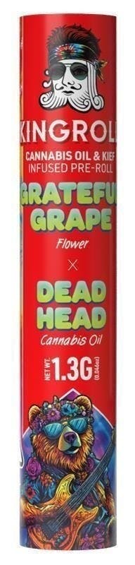 Kingroll - Kingroll Music | Grateful Grape x Dead Head | Infused Joint | 1.3g - 1