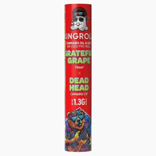 Kingroll - Kingroll Music | Grateful Grape x Dead Head | Infused Joint | 1.3g - 1