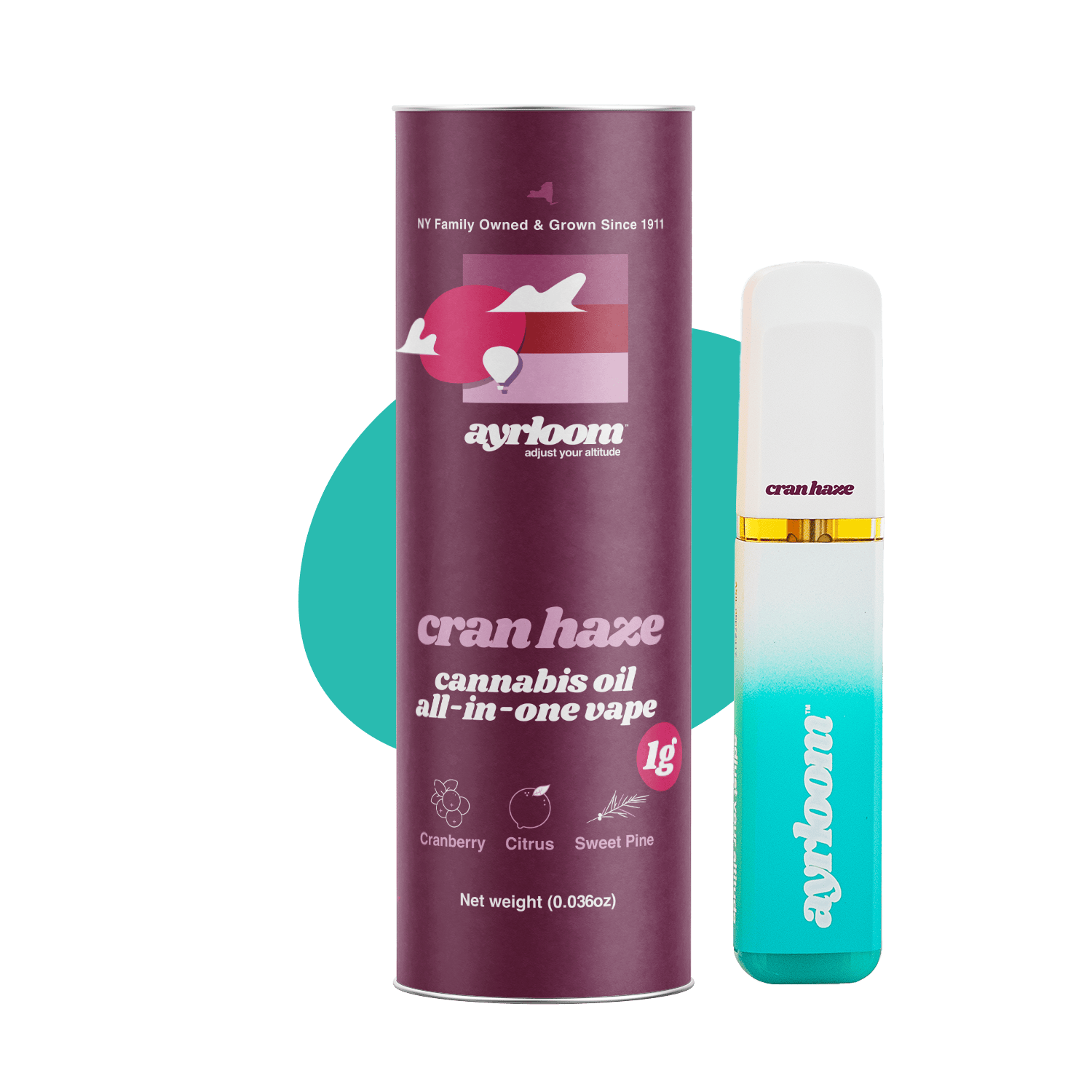 ayrloom - ayrloom | Cran Haze | AIO | 1g - 1