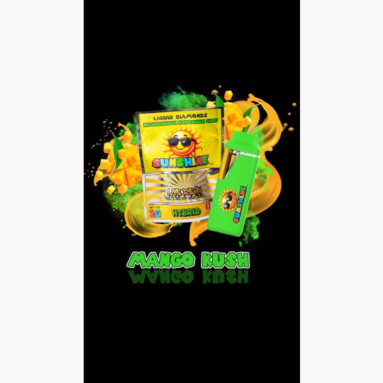 Sunshine Unlimited - Sunshine Unlimited - FSO Live Resin Disposable - Mango Kush - 2 g - 1