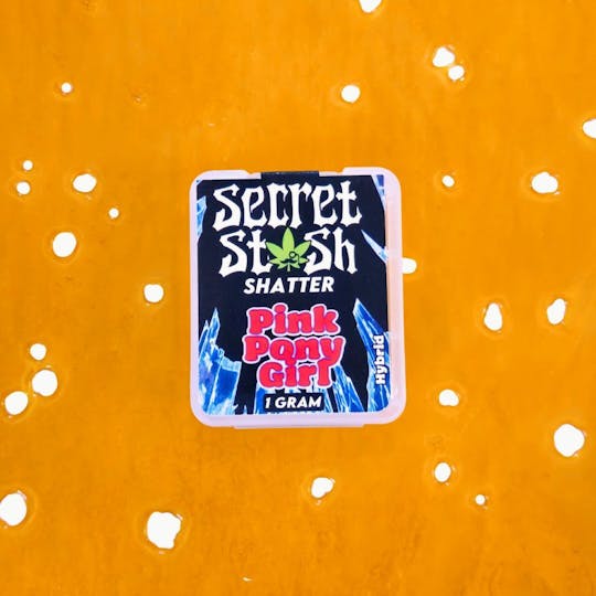 Secret Stash - Secret Stash | Shatter | Pink Pony Girl | 1g - 1