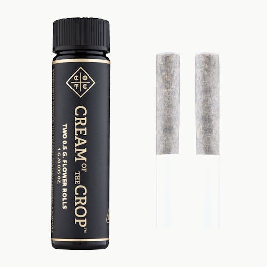 Cream of the Crop - Cherry Whiteout | Two Half Gram Premium Prerolls | 1g - 1