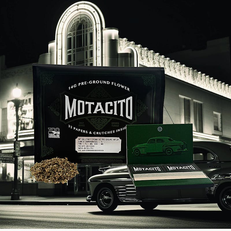 Motacito - Motacito Galletas y Crema 14g Pre-ground Mylar - 1