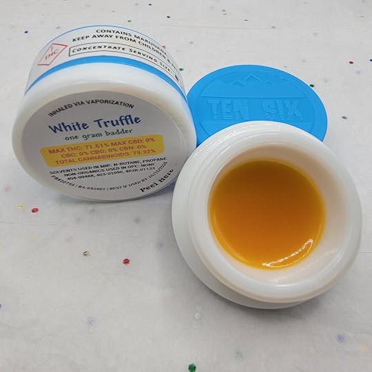 Ten Six Labs - White Truffle - 1g Badder - 1