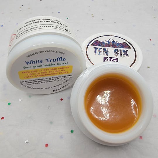 Ten Six Labs - White Truffle - 4g Badder - 1