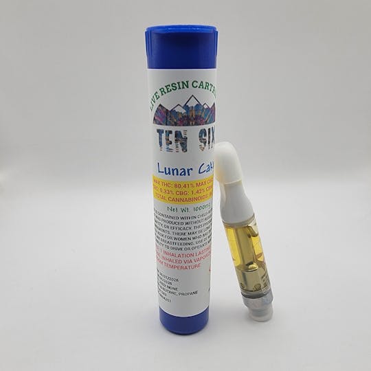 Ten Six Labs - Lunar Cake - 1000mg Live Resin Cartridge - 1