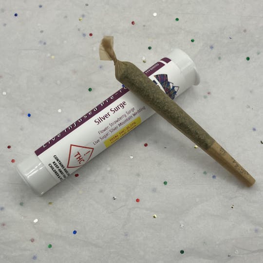 Ten Six Labs - Silver Surge - LIVE Infused Pre-roll - Hybrid - 1