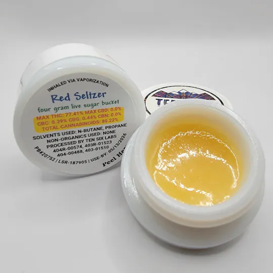 Ten Six Labs - Red Seltzer - 4g Live Sugar Resin - 1