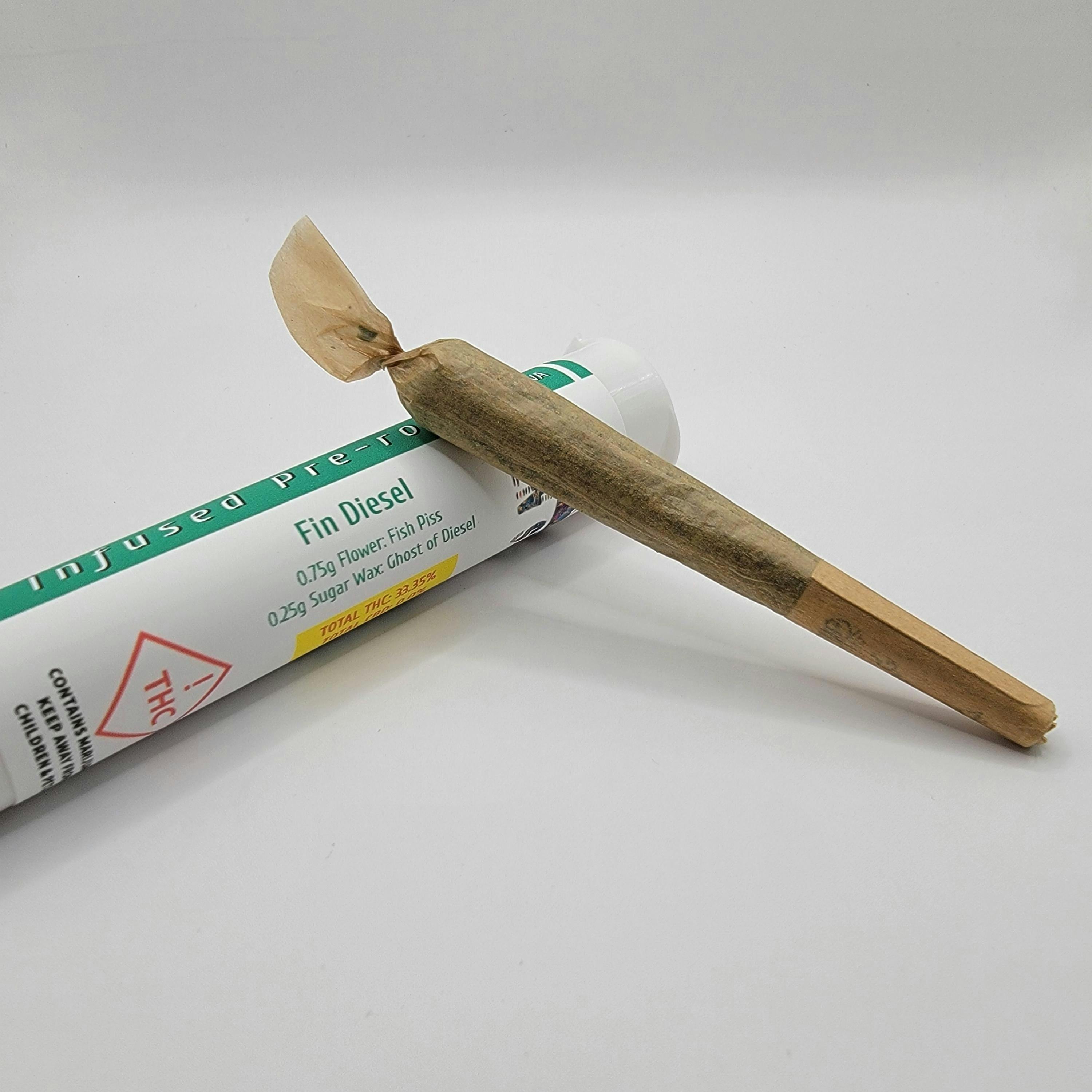 Ten Six Labs - Fin Diesel - Infused Pre-roll - Sativa - 1