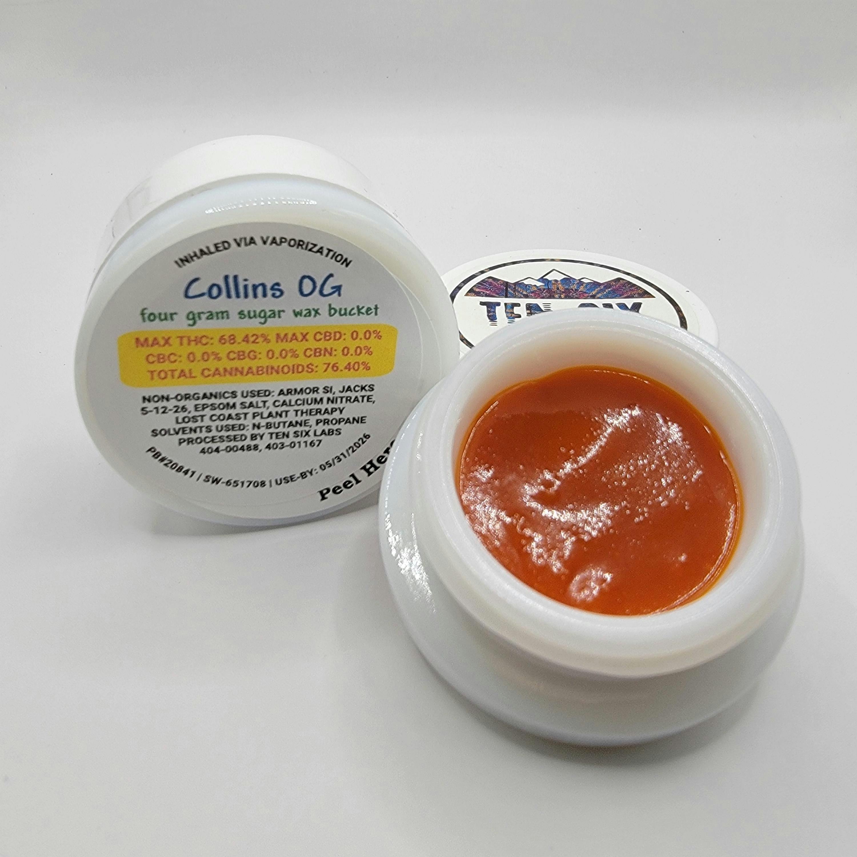 Ten Six Labs - Collins OG - 4g Sugar Wax - 1
