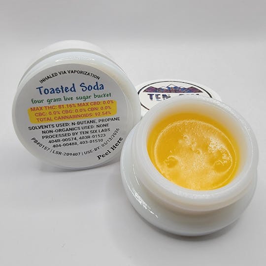 Ten Six Labs - Toasted Soda - 4g Live Sugar Resin - 1