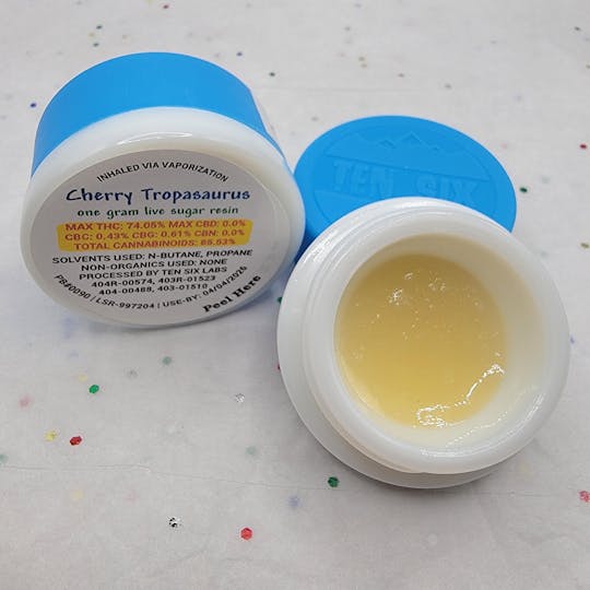 Ten Six Labs - Cherry Tropasaurus - 1g - Live Sugar Resin - 1