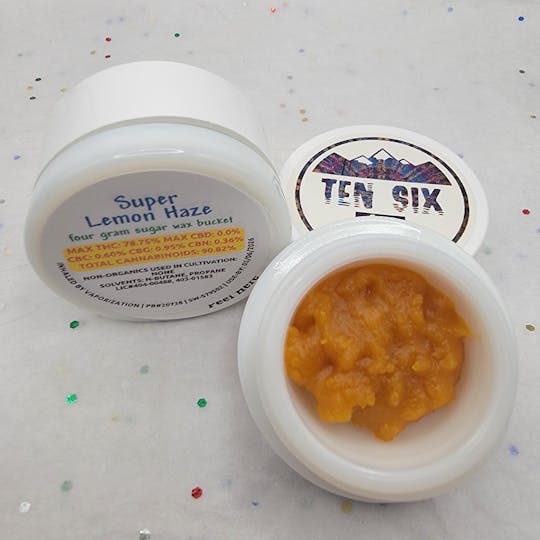 Ten Six Labs - Super Lemon Haze - 4g Sugar Wax - 1